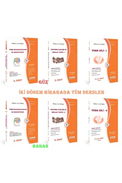 Genel Markalar AÖF Güncel Tıbbi Dokümantasyon ve Sekreterlik 2.Sınıf Konu Anl...