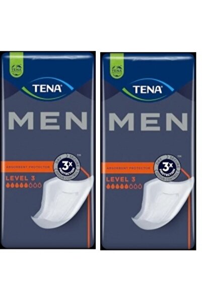 TENA Men Level 3 Erkek Mesane Pedi 16 lı 2 paket / 32 adet