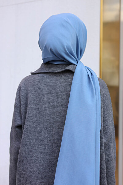 shalby Βαμβακερό Cazz Shawl Hijab Τυρκουάζ