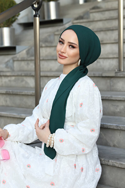 shalby شال جاز قطني حجاب زمردي