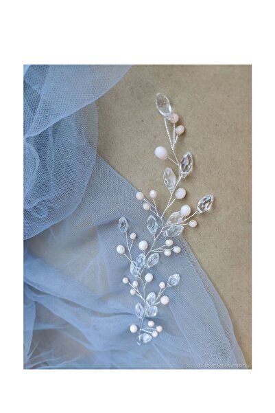 BBA TULLE STORE Coroana de mireasa, accesoriu de par pentru mireasa, agrafa d...