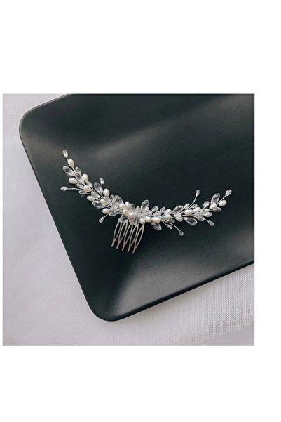 BBA TULLE STORE Coroană de mireasă festonată de cristal Tiara de mireasă, acc...