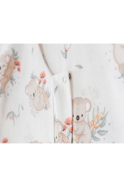 Las Vivas Kids Winter Baby Bag Sleeping Bag 1 Tog Sleeveless Organic Cotton Children's Rompers Newborn Rompers