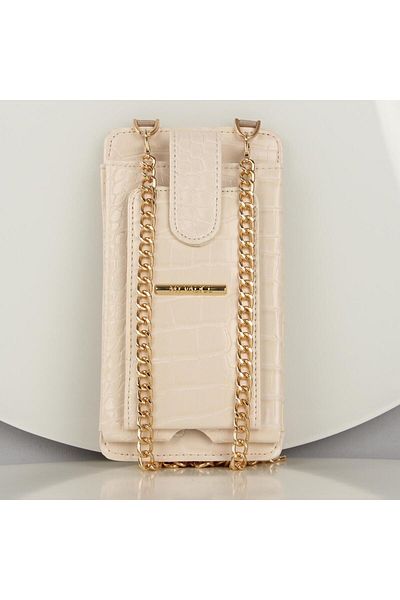 My Valice My Valice Leather Crossbody Wallet and Card Holder Compartment Phone Bag 1618 Beige