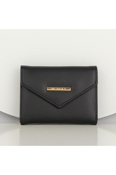 My Valice Women's Leather Wallet and Card Holder 1621 Black
