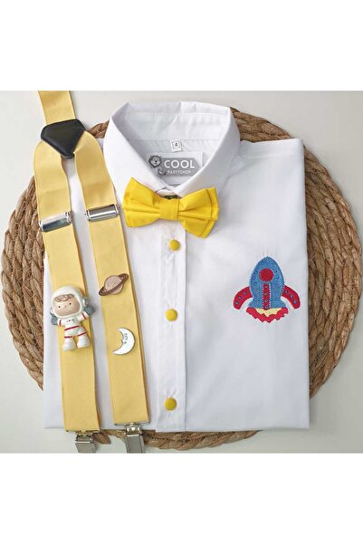 cool partyshop COPY - space concept suspender bow tie shirt