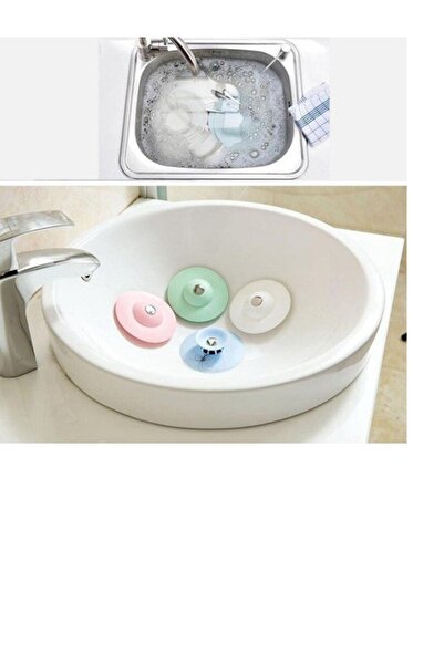 5DM Silikon Malzeme Banyo Mutfak Gider Evye Lavabo Içine Çöp Tıpası