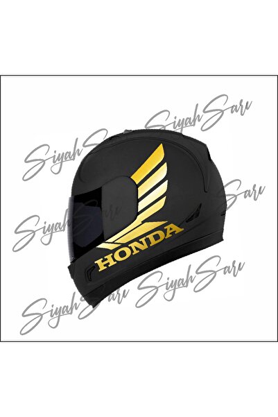 S&S HEDİYELİK EŞYA Motor Kask Yanı Honda Motorsiklet motor Kask Araba Sticker...