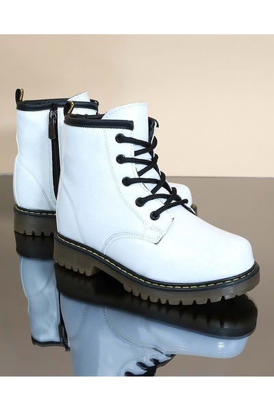 Kidessa 1734 Анатомічна підошва для дівчаток Постальні черевики БІЛИЙ