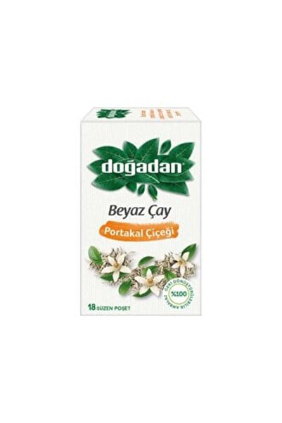 Doğadan شاي أبيض بزهر البرتقال 18 عبوة 30.6 جم (1 قطعة)
