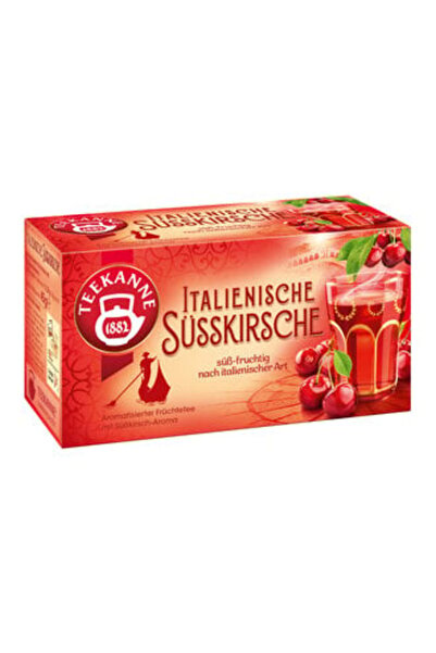 teekanne Italienische Susskirsche 20'li Büyük Poşet Çay 45 G ( 5 ADET )