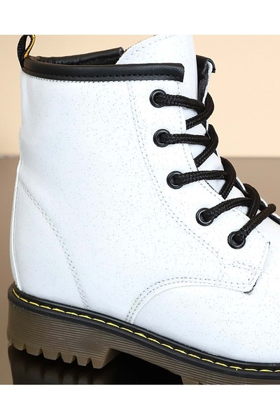 Kidessa 1734 Анатомічна підошва для дівчаток Постальні черевики БІЛИЙ