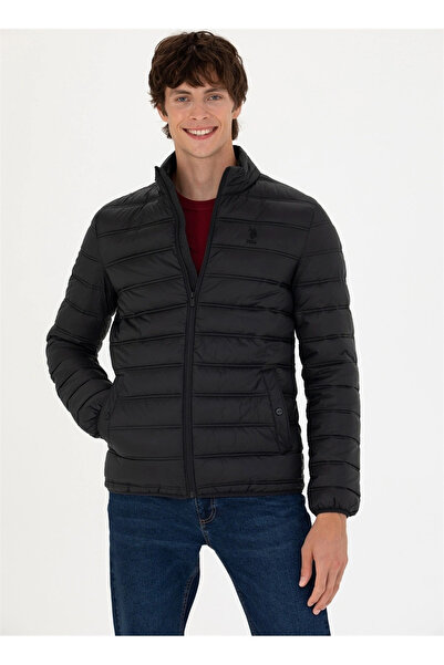 U.S. Polo Assn. U.S. POLO ASSN. ERKEK İNCE HAFİF SİYAH MONT