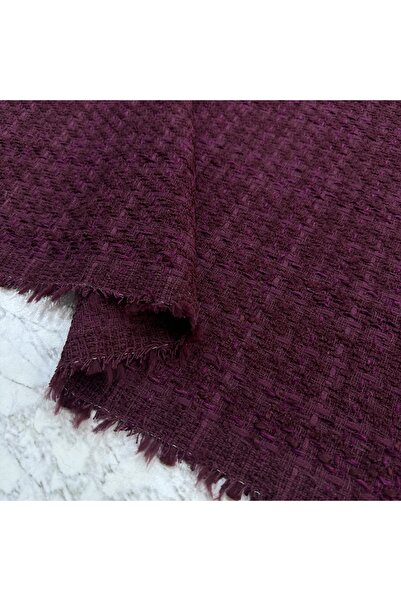 Yeşimm Kumaş Mürdüm Şanel Kumaş