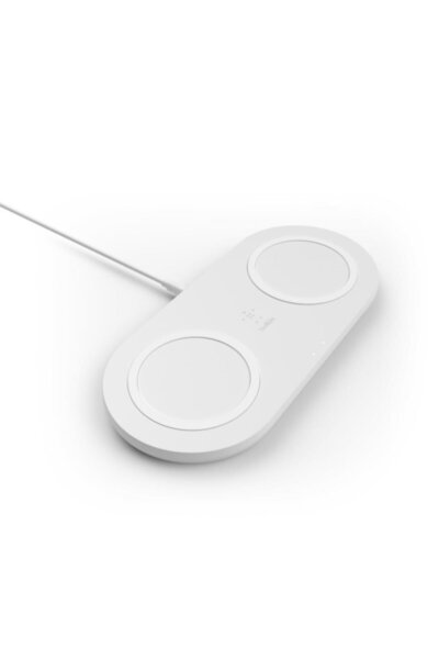 Belkin 10w 2'li Hızlı Kablosuz Şarj Cihazı - Beyaz