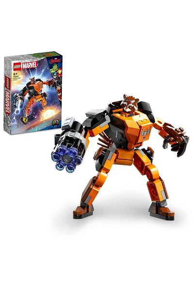 LEGO Jff Game Marvel Rocket Robot Armor 76243 Licensed Product