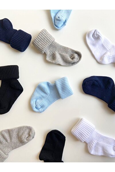 DaisyMoms مجموعة جوارب ركبة مضلعة للأطفال مكونة من 5 قطع