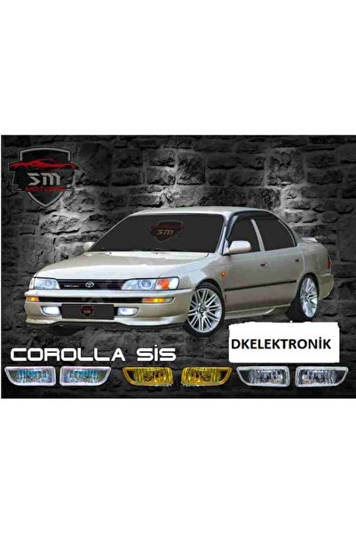 DKELEKTRONİK Toyota Corolla Efsane Kasa Sis Farı Beyaz - Halojen Ampül
