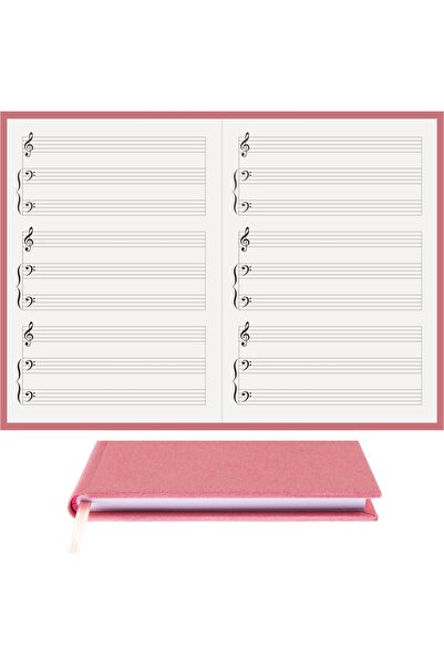 BİDEFTER لوحة ملاحظات البيانو (مفتاح FA مزدوج الصوت) 100% صناعة يدوية، خياطة ...