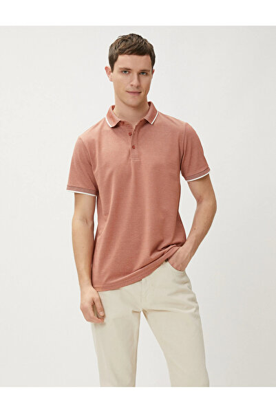 Koton Slim Fit Polo Collar Short Sleeve T-shirt