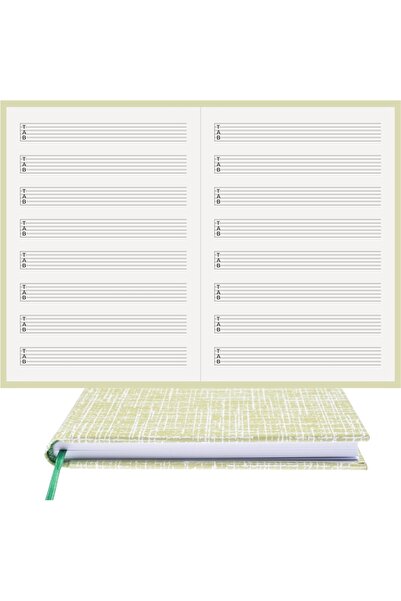 BİDEFTER مفكرة جيتار (خط قطع يسار مع مفاتيح تاب) 100% صناعة يدوية، خياطة يدوي...