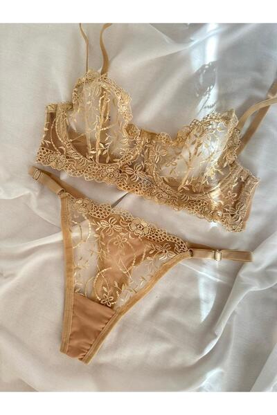 dem merys Σετ σουτιέν Floral Underwire