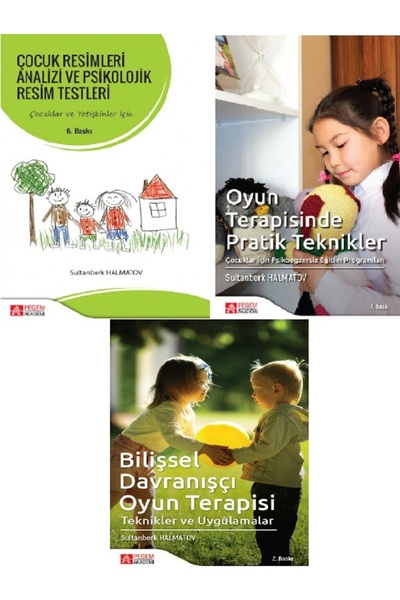 Pegem Akademi Yayıncılık Çocuk Resimleri Analizi -Oyun Terapisinde Pratik Teknikler-Bilişsel Davranışçı Oyun Terapisİ