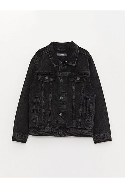 LC Waikiki Shirt Collar Boy's Jean Jacket