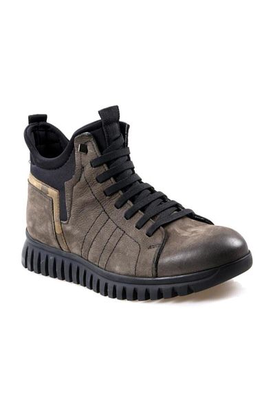 JAMES FRANCO M4683 Γνήσιο δέρμα Nubuck Stretch Ανδρικές Μπότες 1053-1048-841 Green Nubuck