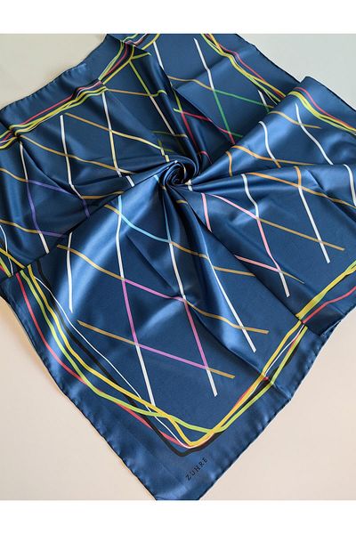 Zühre Eșarfă 0009-V-ORJ - Twill de poliester