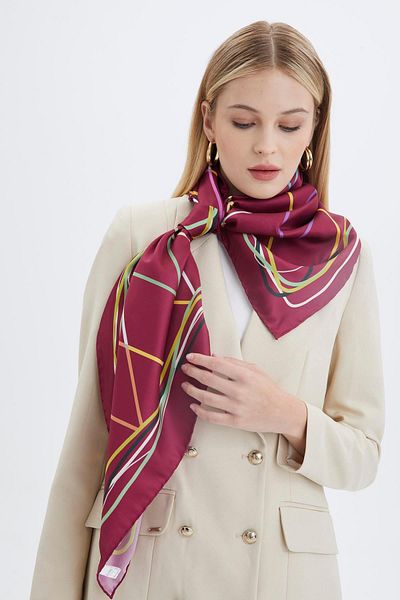 Zühre Φουλάρι Zühre Polyester Twill 0009-V6