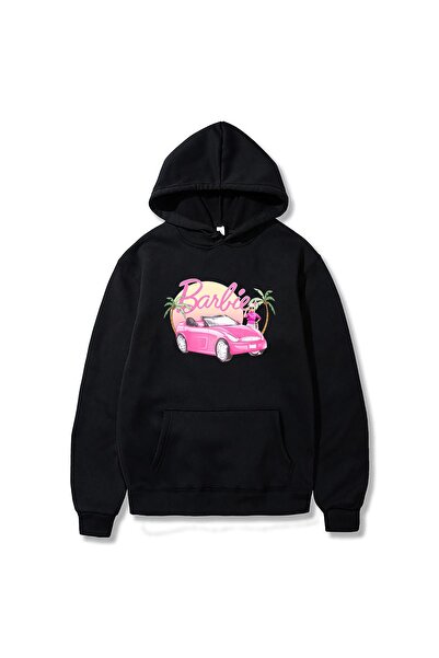 Gofeel Palm Tree Car Sweathsirt 3 Yarn Hoodie Gofeel