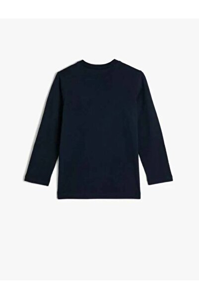 Koton 4WKB10080TK Koton Erkek Çocuk Sweat LACİVERT