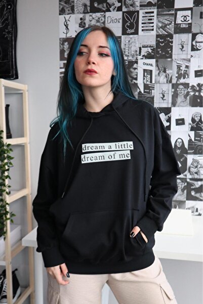 Gofeel DREAM A LITTLE SWEAT Sweathsirt 3 خيوط هوديي GOFEEL