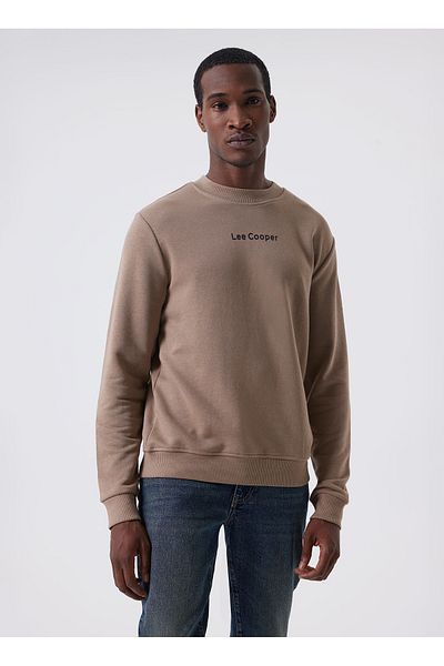 Lee Cooper Crew Neck Stone Men's Sweatshirt 241 LCM241018 DORRE TAS