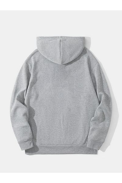 ZEMLİYA Panda Printed hooded Unisex sweatshirt-Hoodie