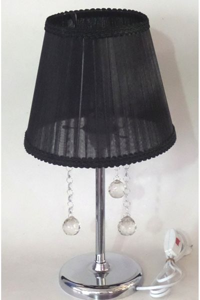TEKAY AYDINLATMA Black stone lampshade
