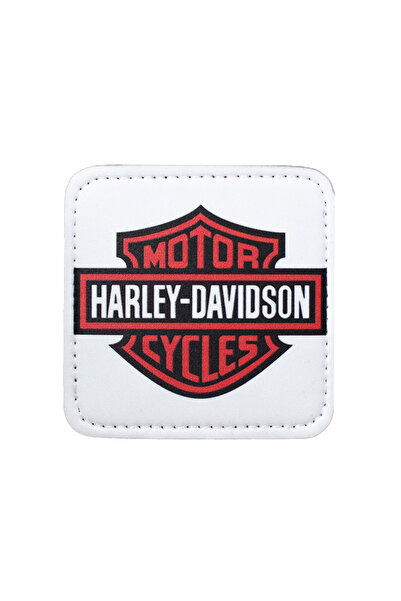 Trucker Harley Davidson Model 7x7 cm Trucker Şapka Uyumlu Patch Arma
