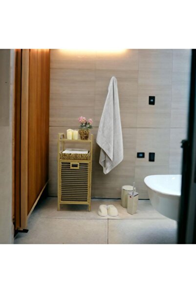 T.Concept Банна рушник Battal Boy з бамбукової бавовни, сірий, 100*150