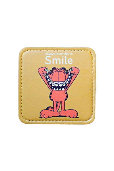 Trucker Garfield Model 7x7 cm Trucker Şapka Uyumlu Patch Arma