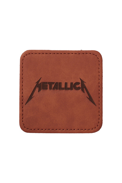 Trucker Metallica Model 7x7 cm Trucker Şapka Uyumlu Patch Arma