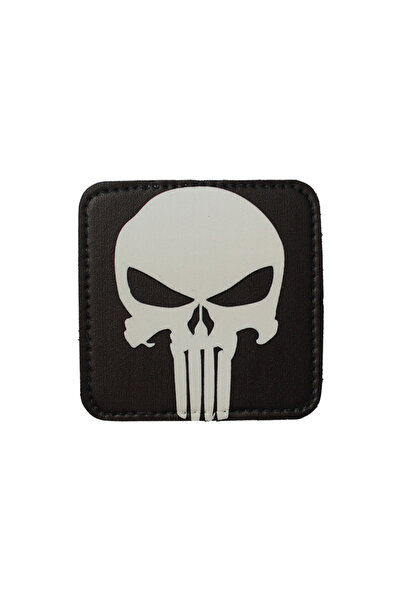 Trucker Kuru Kafa Model 7x7 cm Trucker Şapka Uyumlu Patch Arma