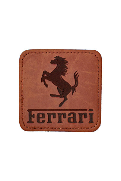 Trucker Ferrari Model 7x7 cm Trucker Şapka Uyumlu Patch Arma