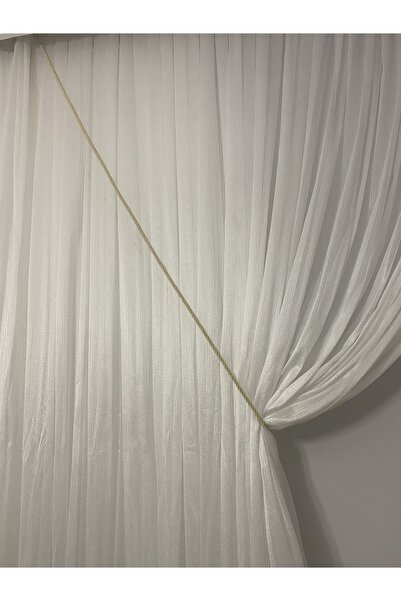 Beyazıt Tekstil Kruvaze-Fon Perde Toplama Aparatı Gold, Altın Sarısı Kordon, ...