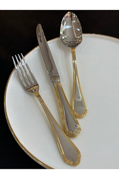 Aryıldız Lord Prestige Gold 84 Parça Çatal Kaşık Bıçak Takımı