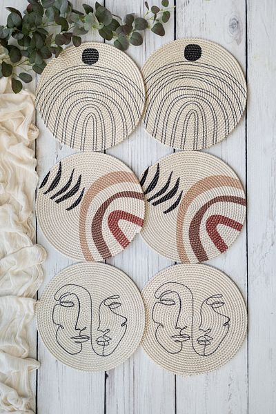 Pilloveland Σετ σέρβις για 6 άτομα - Φόρμα American Service Arc Pattern 35*35 cm