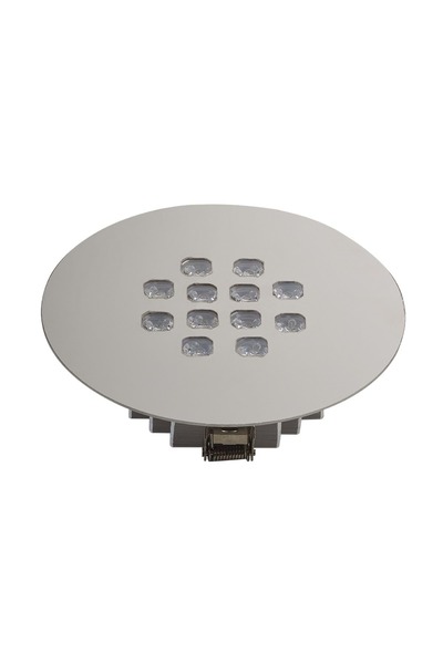 OVALE 12 Y - 12 LED YUVARLAK Vitrin Aydınlatma Krom