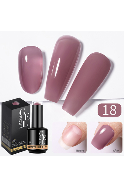 Born Pretty 15ml 2in1 RUBBER BASE GEL