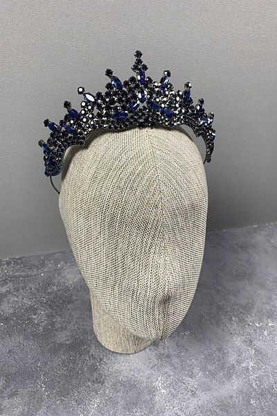 Hobigram Coroana de mireasa Henna cu piatra Tokyo pentru cele mai frumoase mirese – Coroana, cu piatra de cristal, model elegant, coroana de mireasa – Coroana –