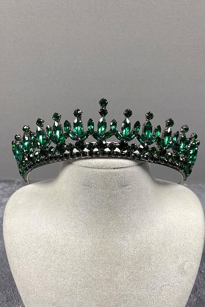 Hobigram Pedro Stone Bridal Henna Crown for the Most Beautiful Brides – Crown, Crystal Stone, Stylish Model, Bridal Crown – Crown –